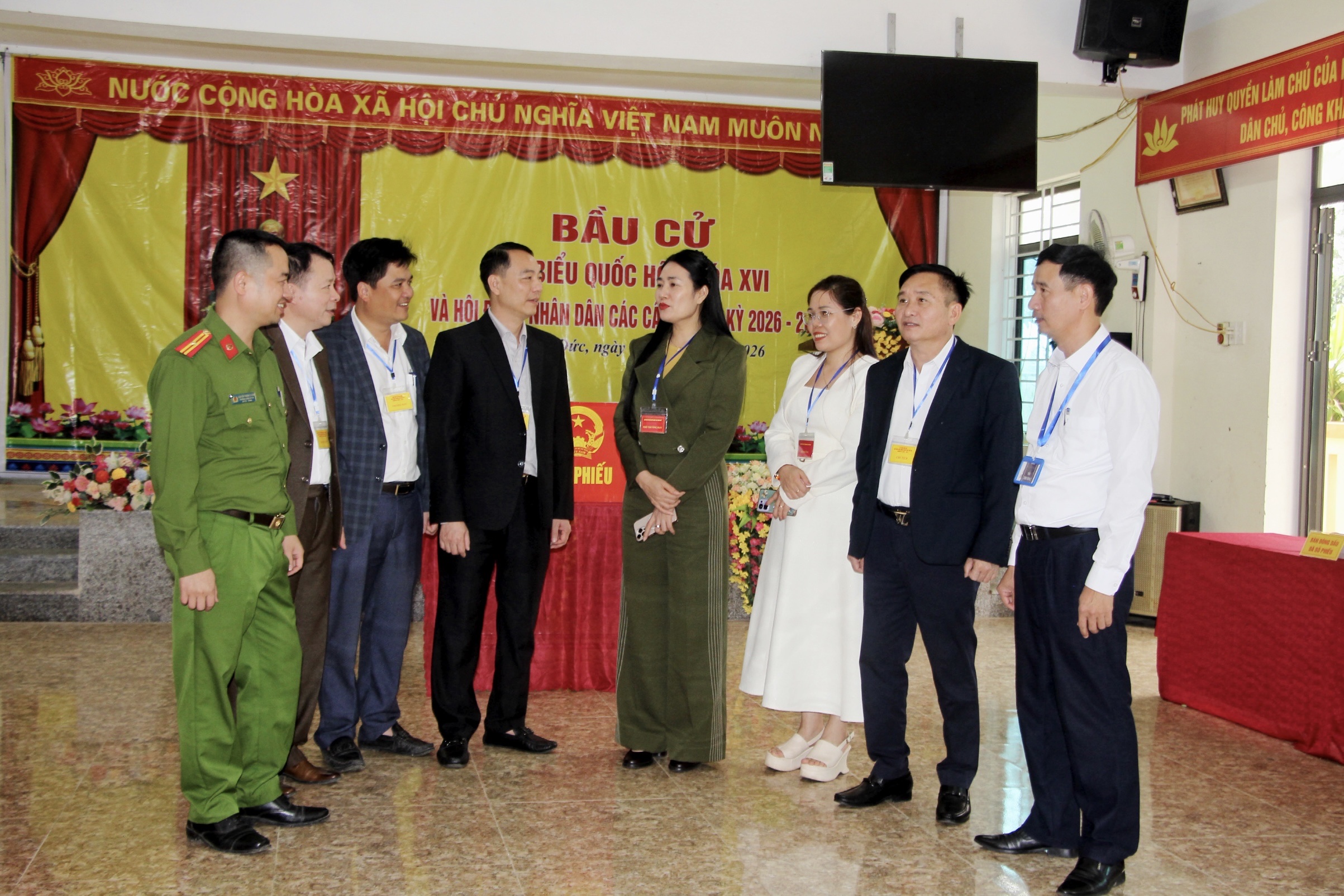 Xã Thượng Đức hoàn thành cuộc bầu cử đại biểu Quốc hội khóa XVI và đại biểu HĐND các cấp nhiệm kỳ 2026–2031.