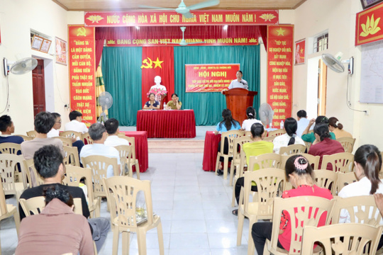 Các Tổ đại biểu HĐND xã Thượng Đức khóa II, nhiệm kỳ 2026 – 2031 tiếp xúc cử tri trước Kỳ họp thường lệ giữa năm 2026. 