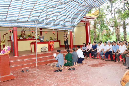 Thôn Liên Bình tổ chức Lễ Kỳ Yên lục ngoạt và khánh thành Đền Thượng Sơn.